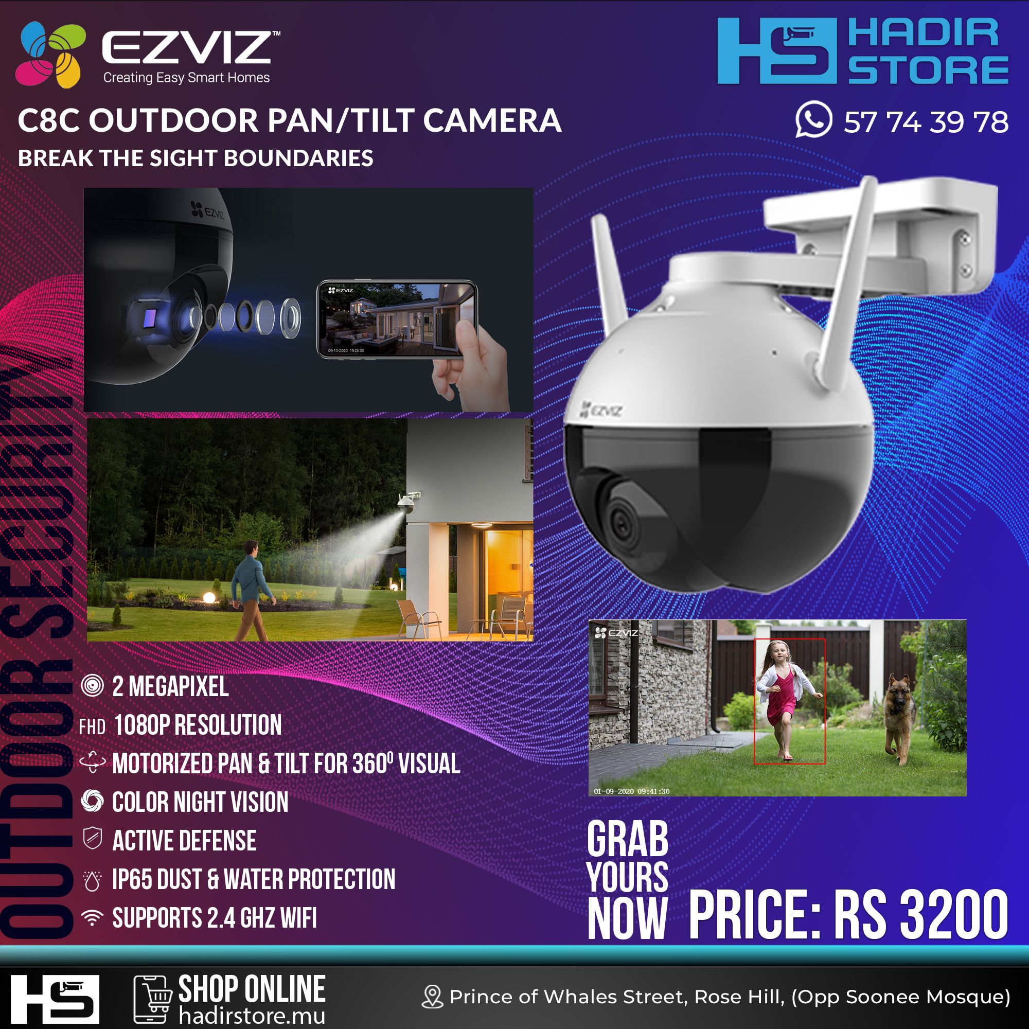 EZVIZ C8C CAMERA