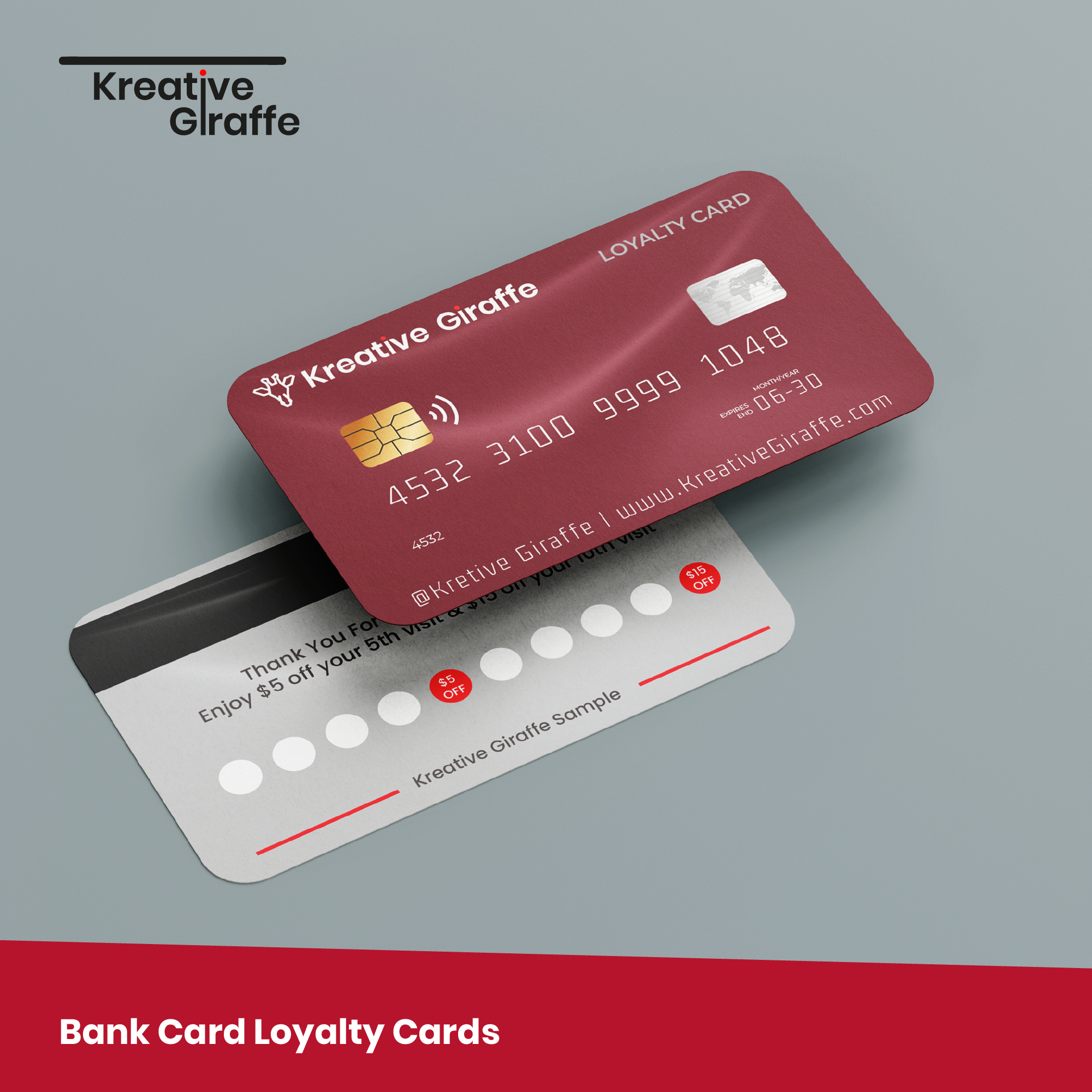 Bank Card Loyalty Cards