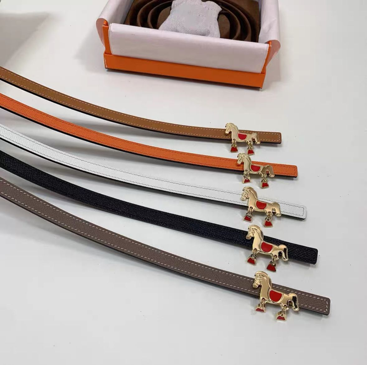 [PREORDER] Running Horse Belt (Calf Leather)