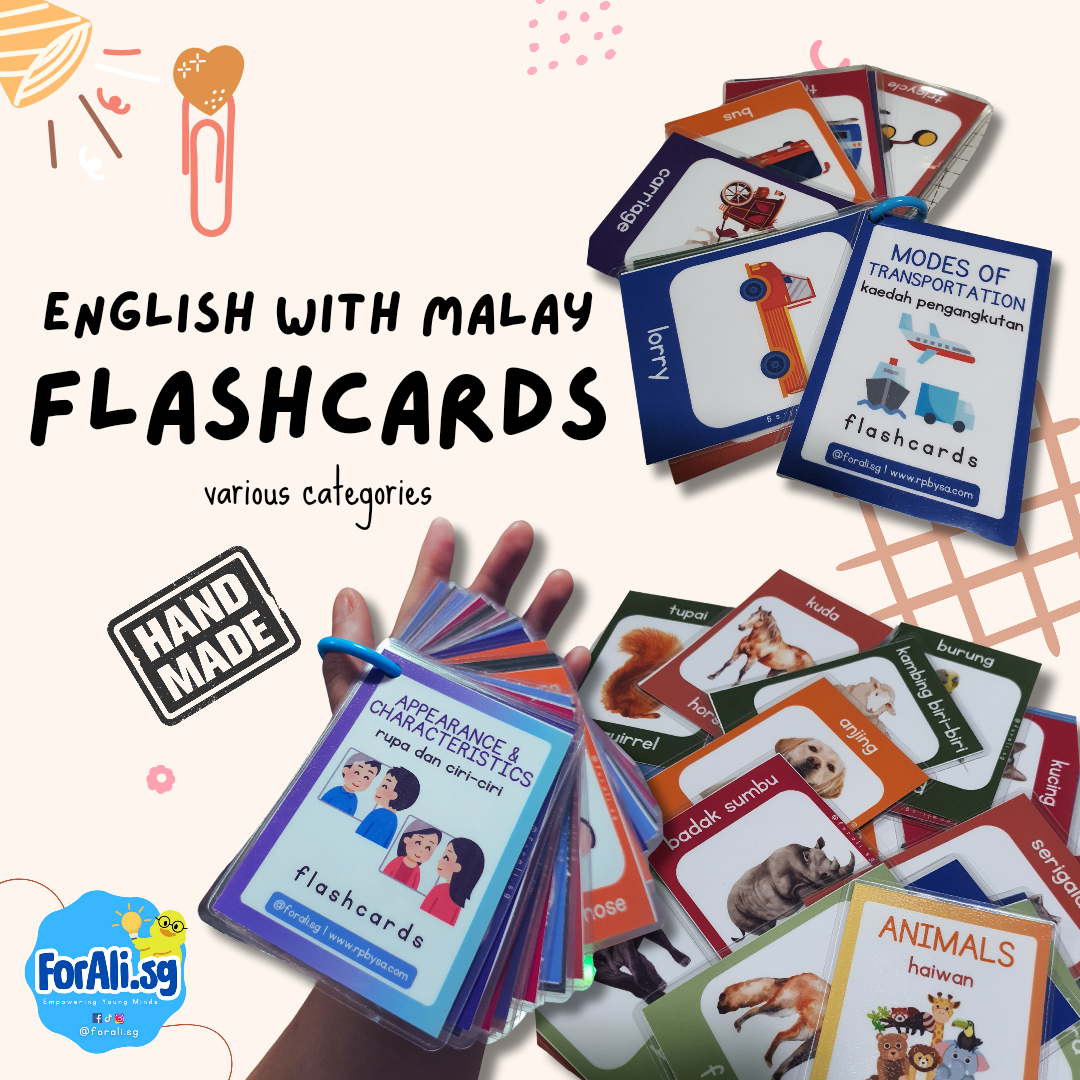 ENGLISH-MALAY FLASHCARDS