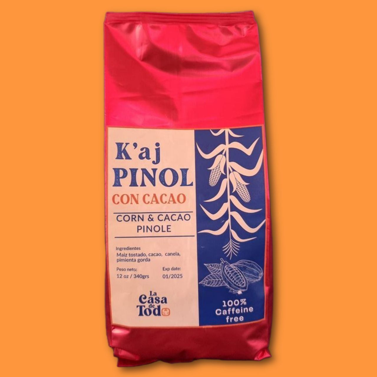 Pinol con cacao Kaj