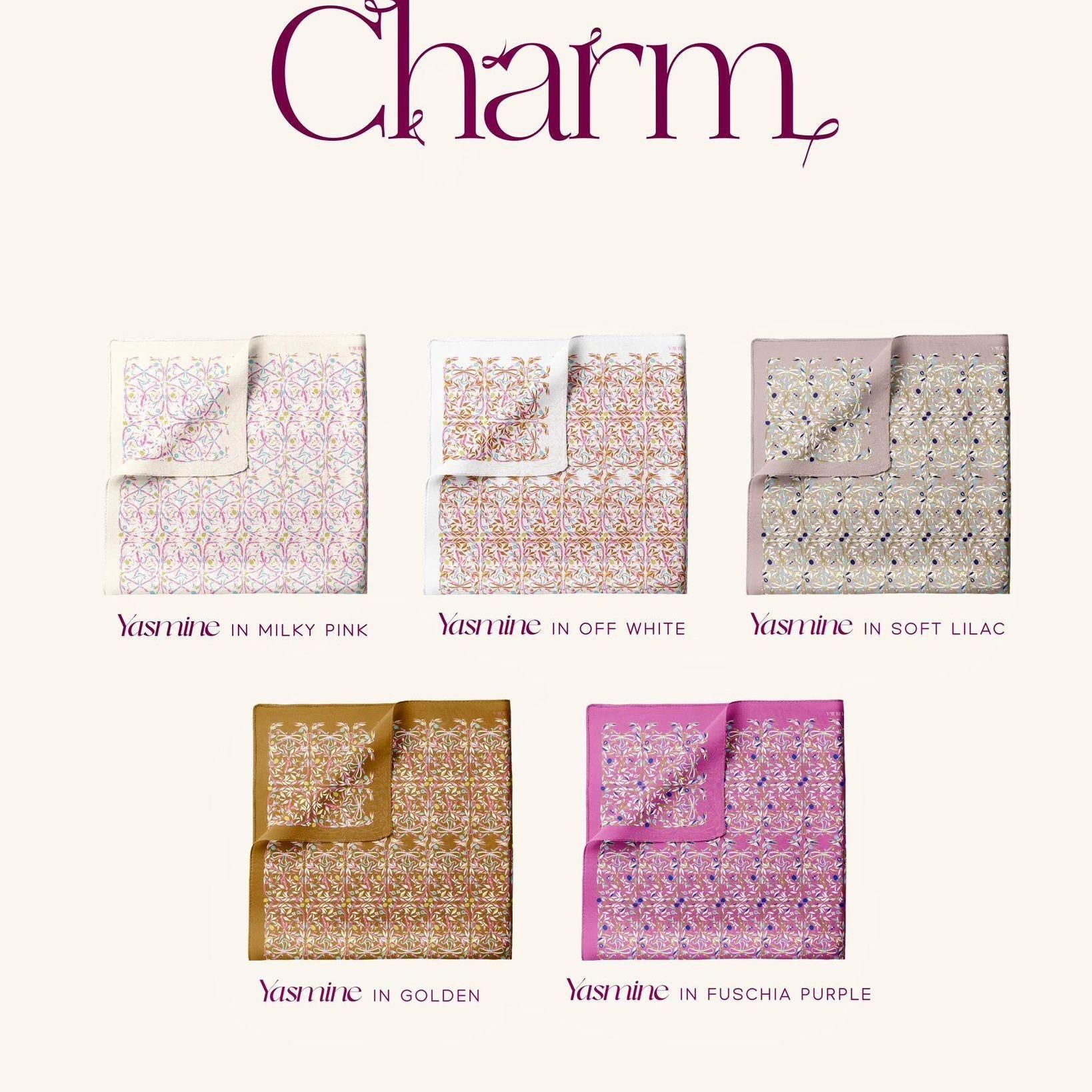 Charms Series (Premium Satin) by Shawl Publika