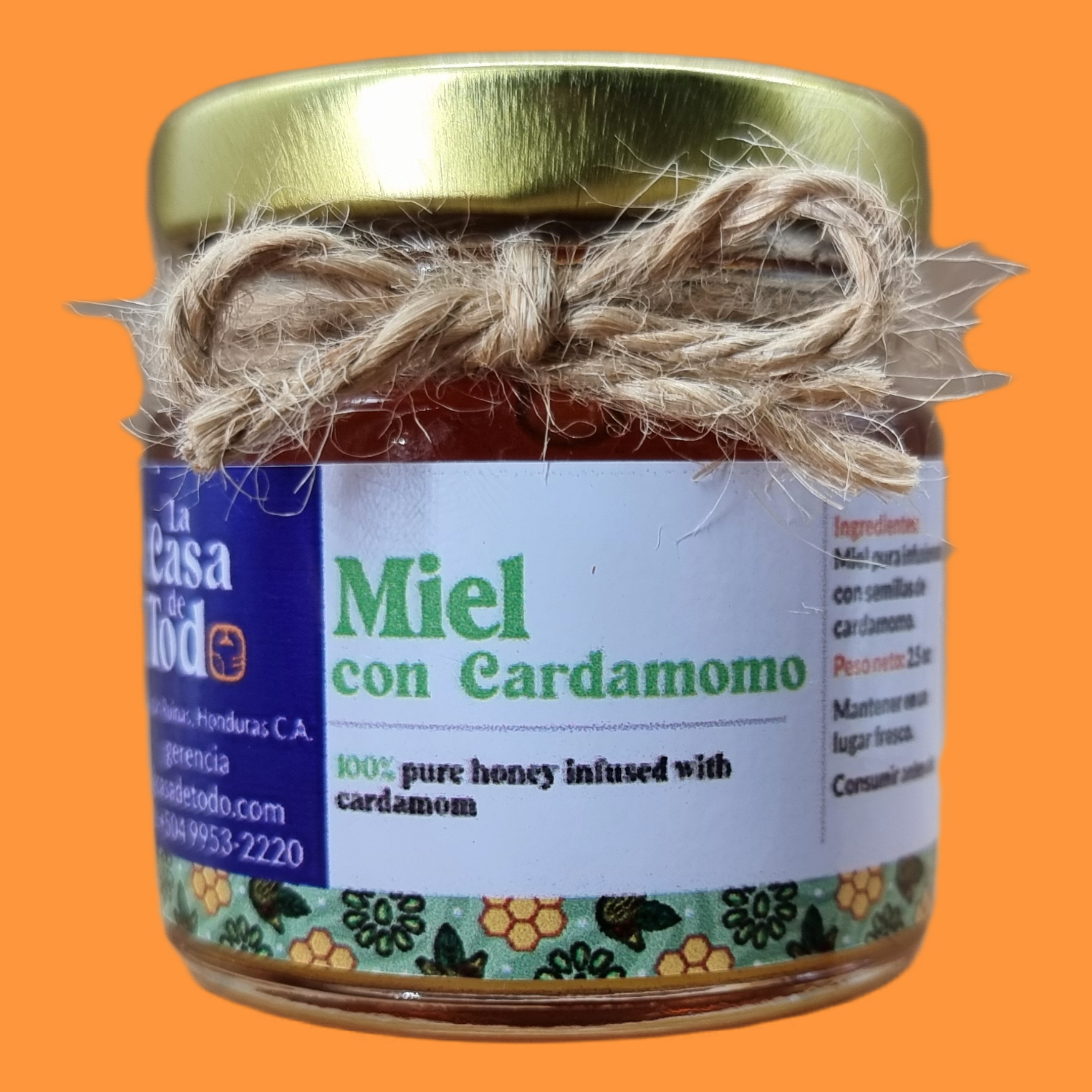 Miel con Cardamomo 2.5 oz