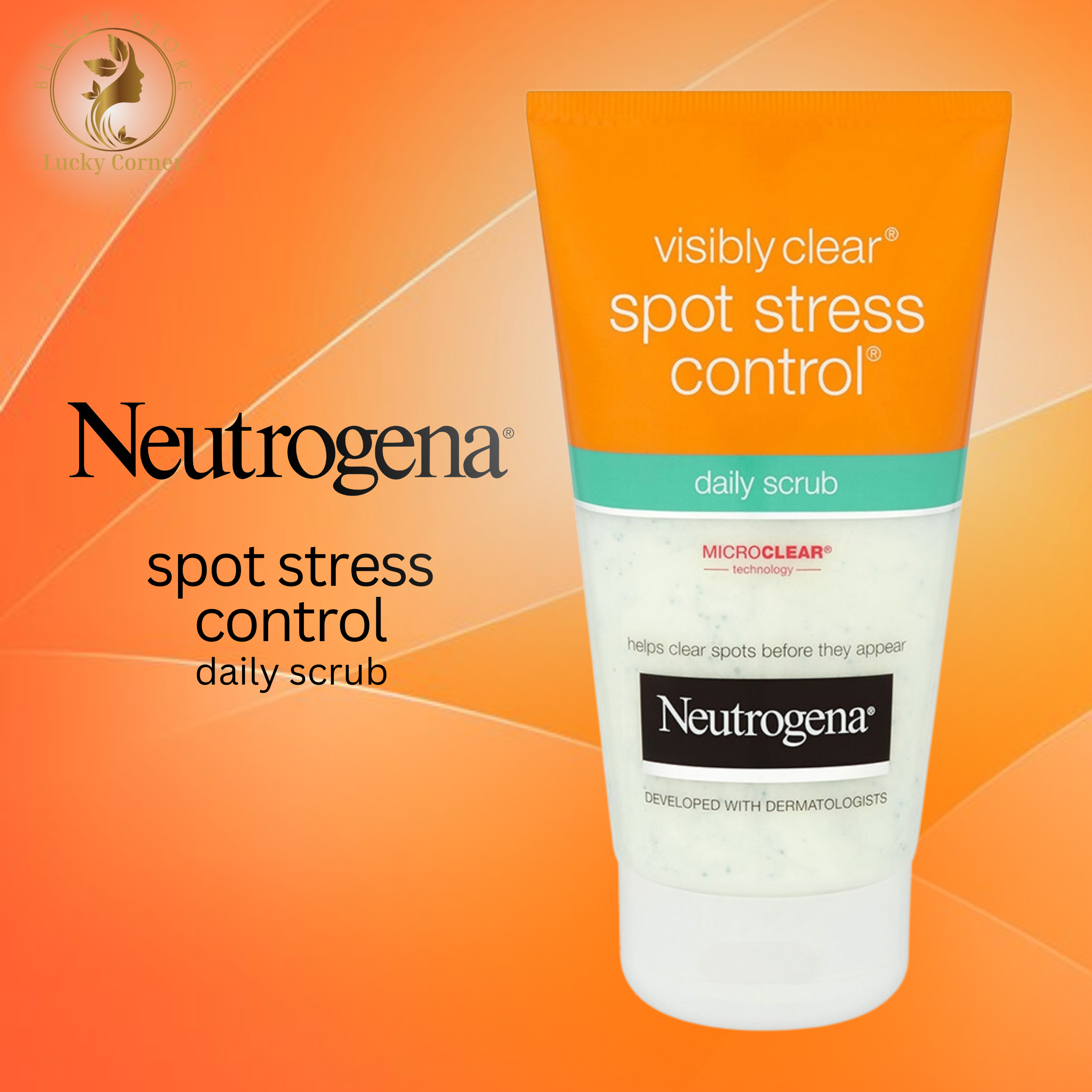 NEUTROGENA® Visibly Clear® Spot Stress Control® Daily Scrub