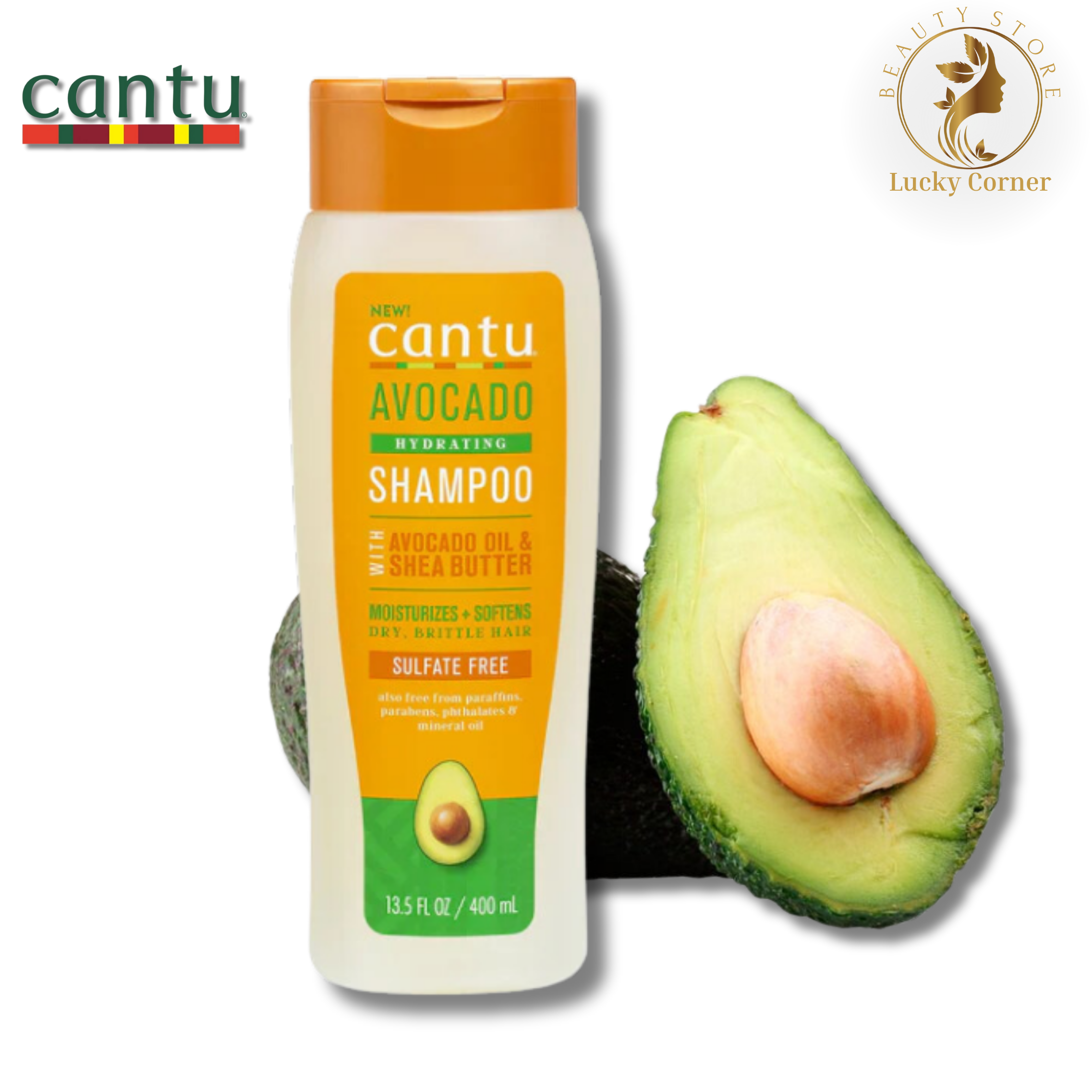 CANTU AVOCADO HYDRATING SHAMPOO SULFATE FREE 400ML