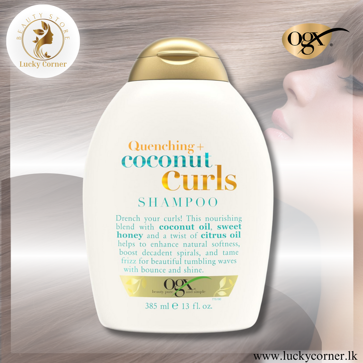 OGX Quenching + Coconut, Curl-Defining Shampoo