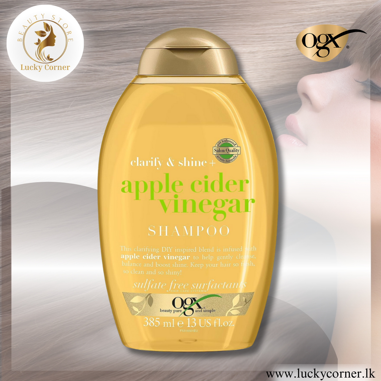 OGX Apple Cider Vinegar Clarifying Shampoo