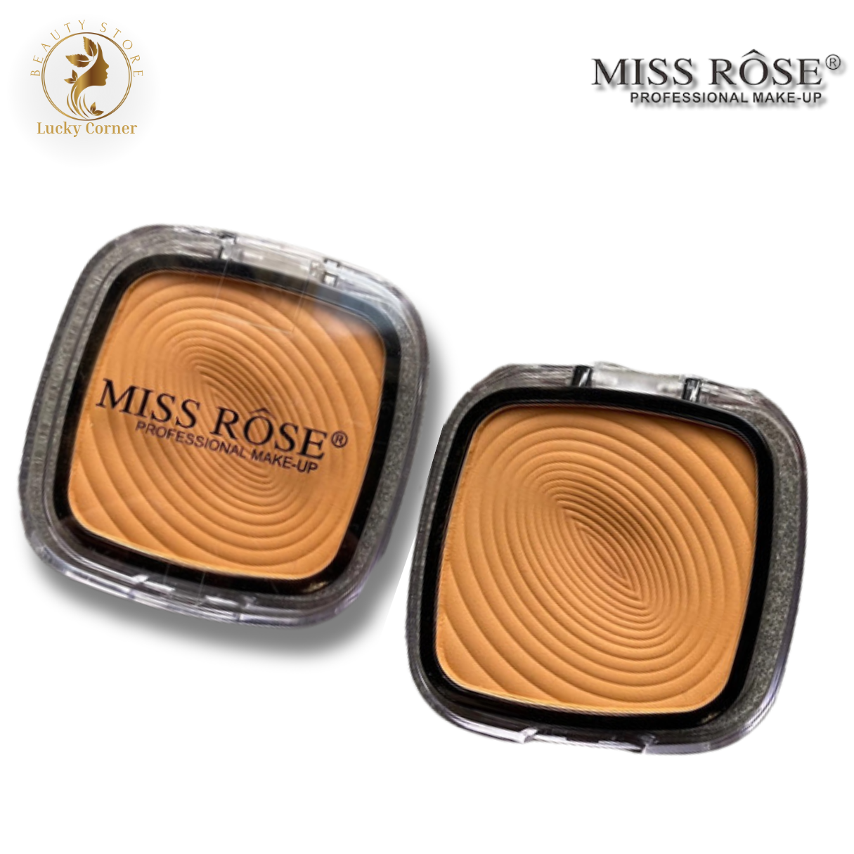 Miss Rose Professional Make Up Compact Powder No 02