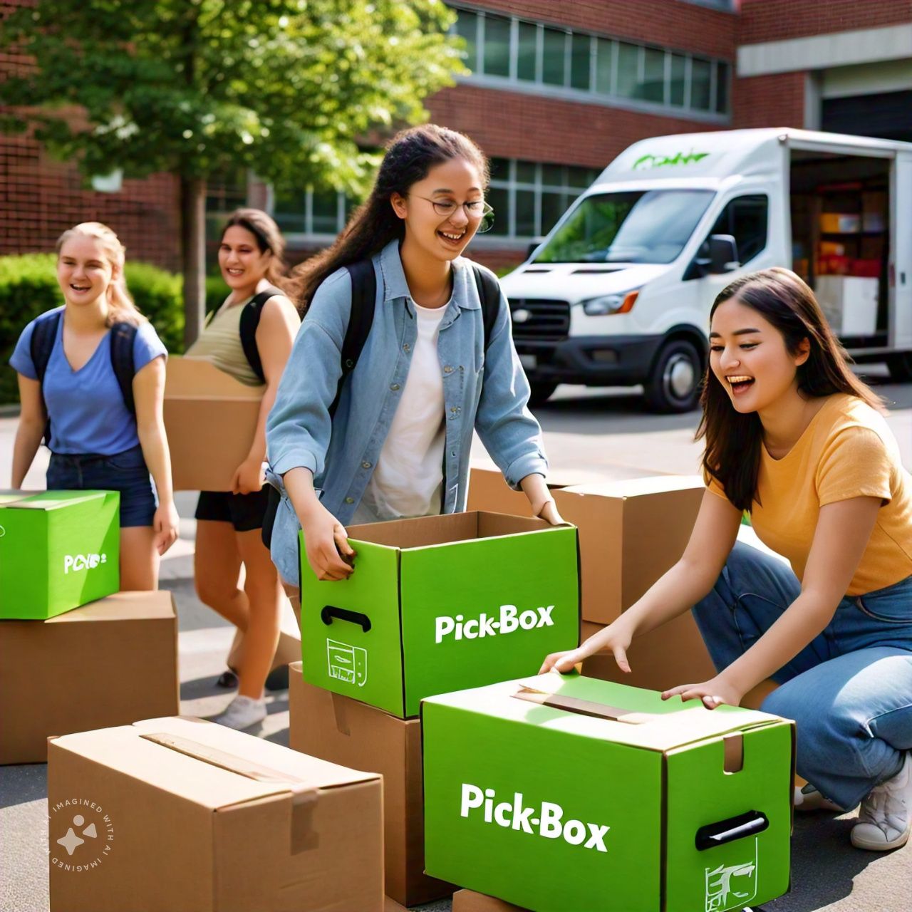 Welcome to Pick-Box. A rental student storage during December recess. _0