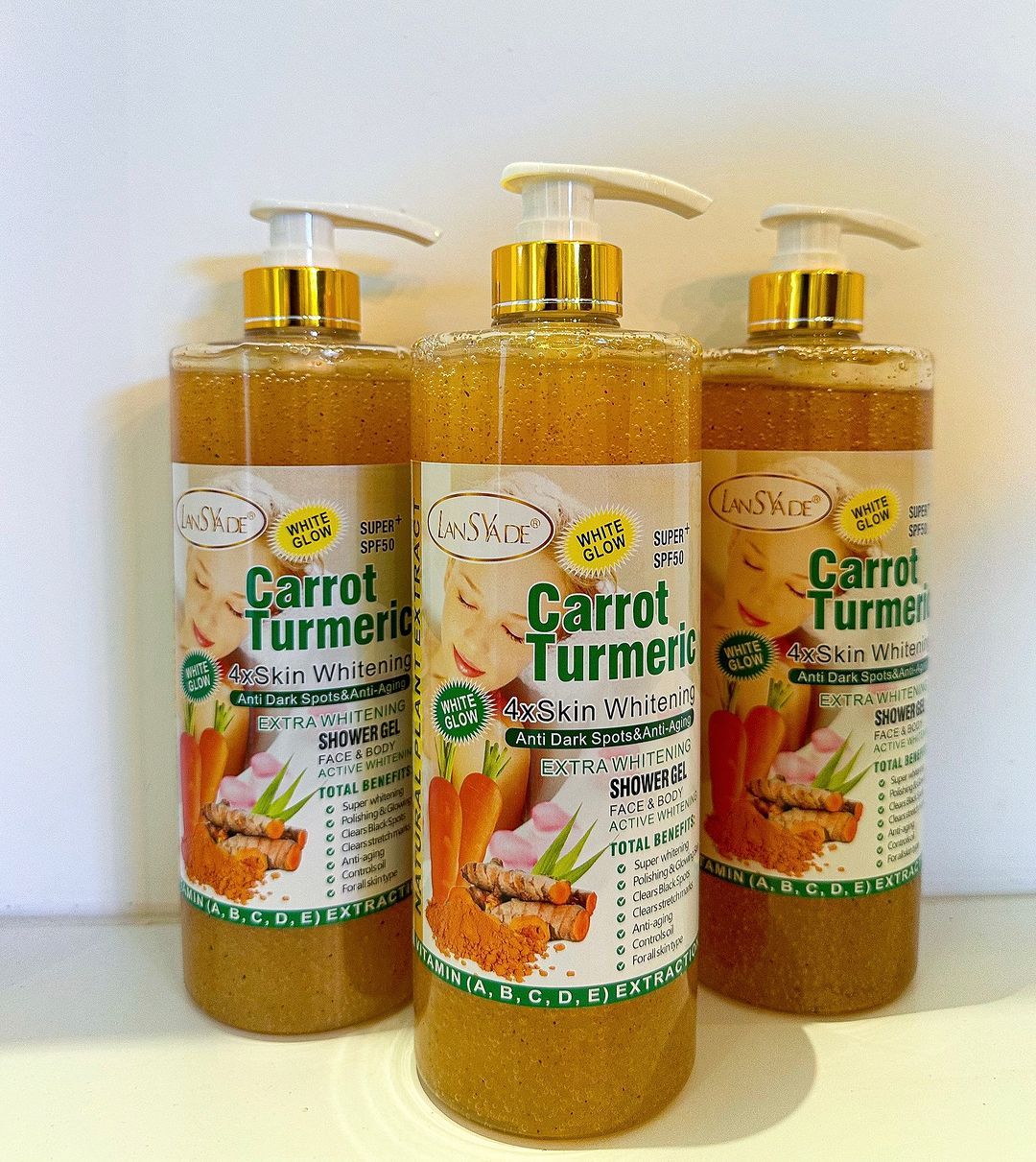 LansYade Carrot Turmeric Skin Whitening 