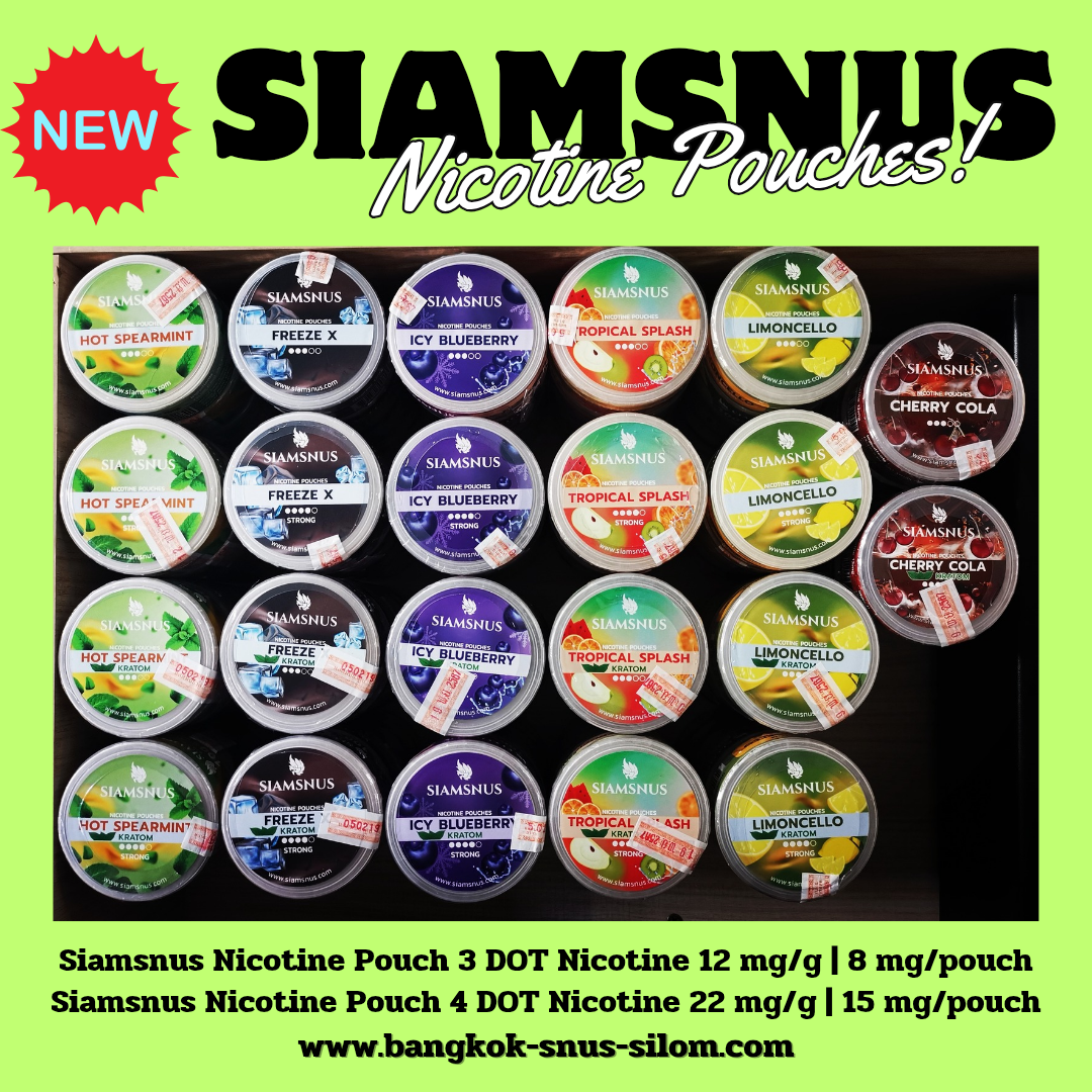 Enjoy refreshing, Thai-made nicotine pouches by Siamsnus for a bold experience!_0