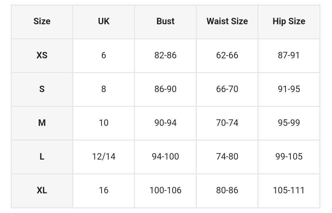 Size Guide (Body Measurements)_0