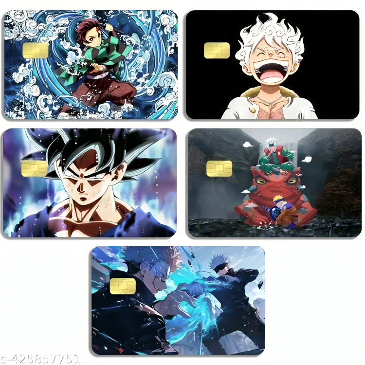 Anime Skin's For ATM/DEBIT Cards ( Pack of 5 )_0