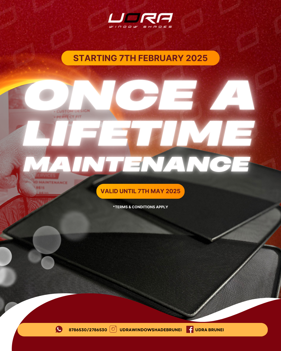 ONCE A LIFE TIME MAINTENANCE _0