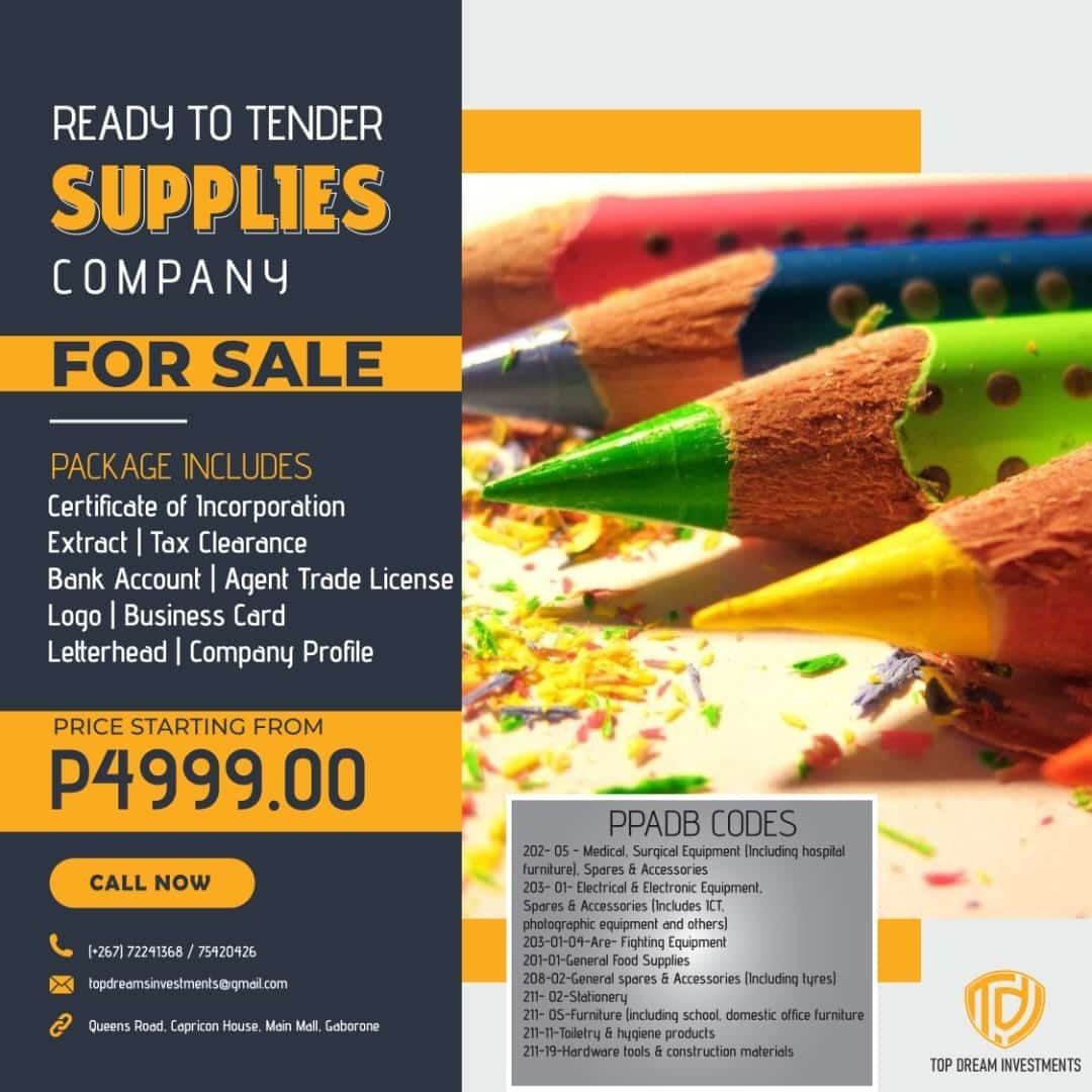 Ready to Tender shelf companies @ P4999.00_0