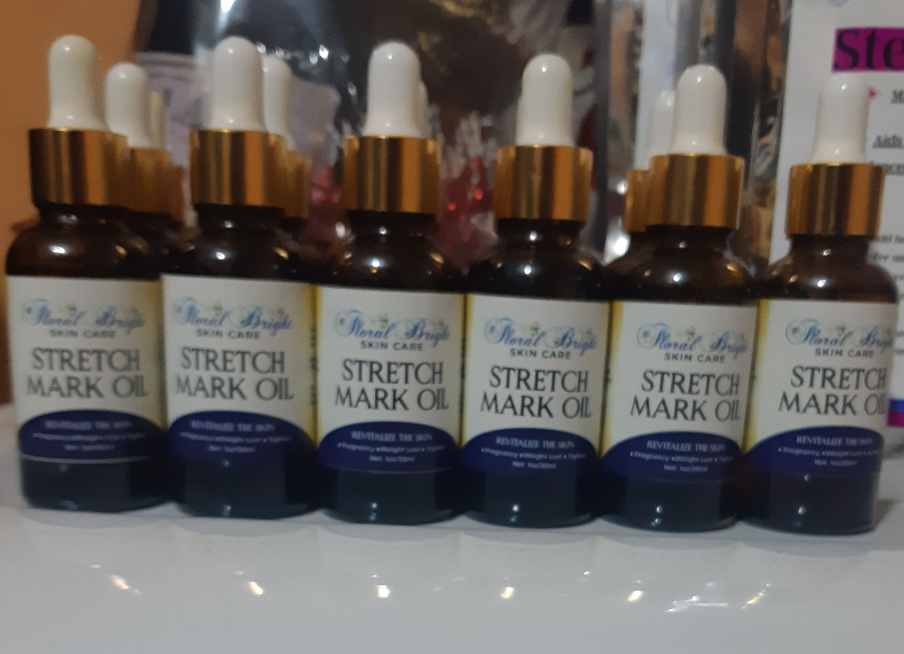 Stretch Mark Oil, Glycolic Acid, Turmeric & Kojic Acid All-Natural Soap Bar, Yoni Foaming Wash_0