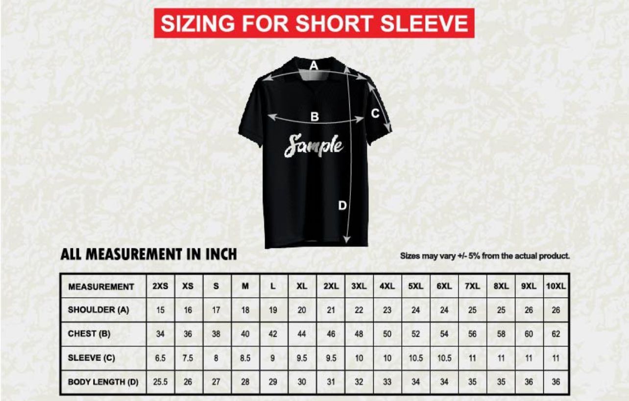 Our Merchandise Sizing Measurements._0
