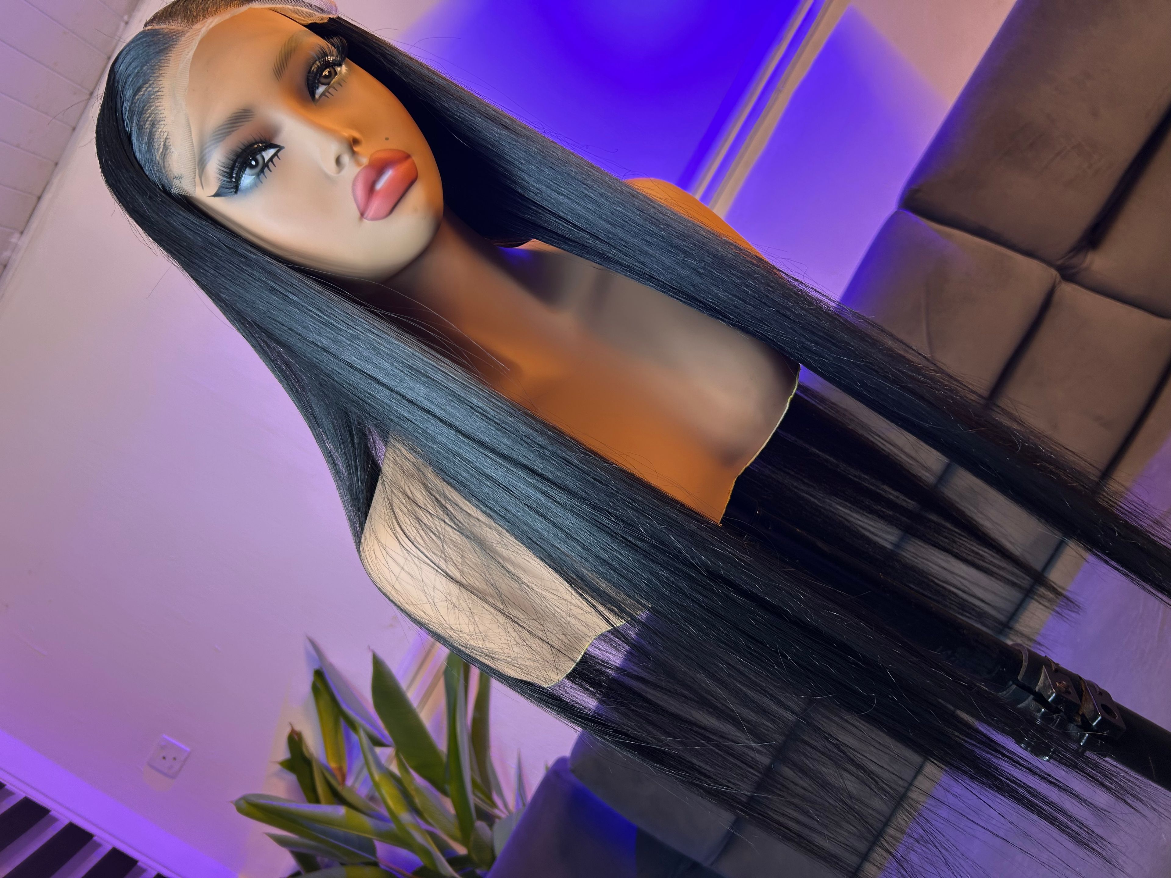 Images of the wigs we created with PRODUCT FOUR_0