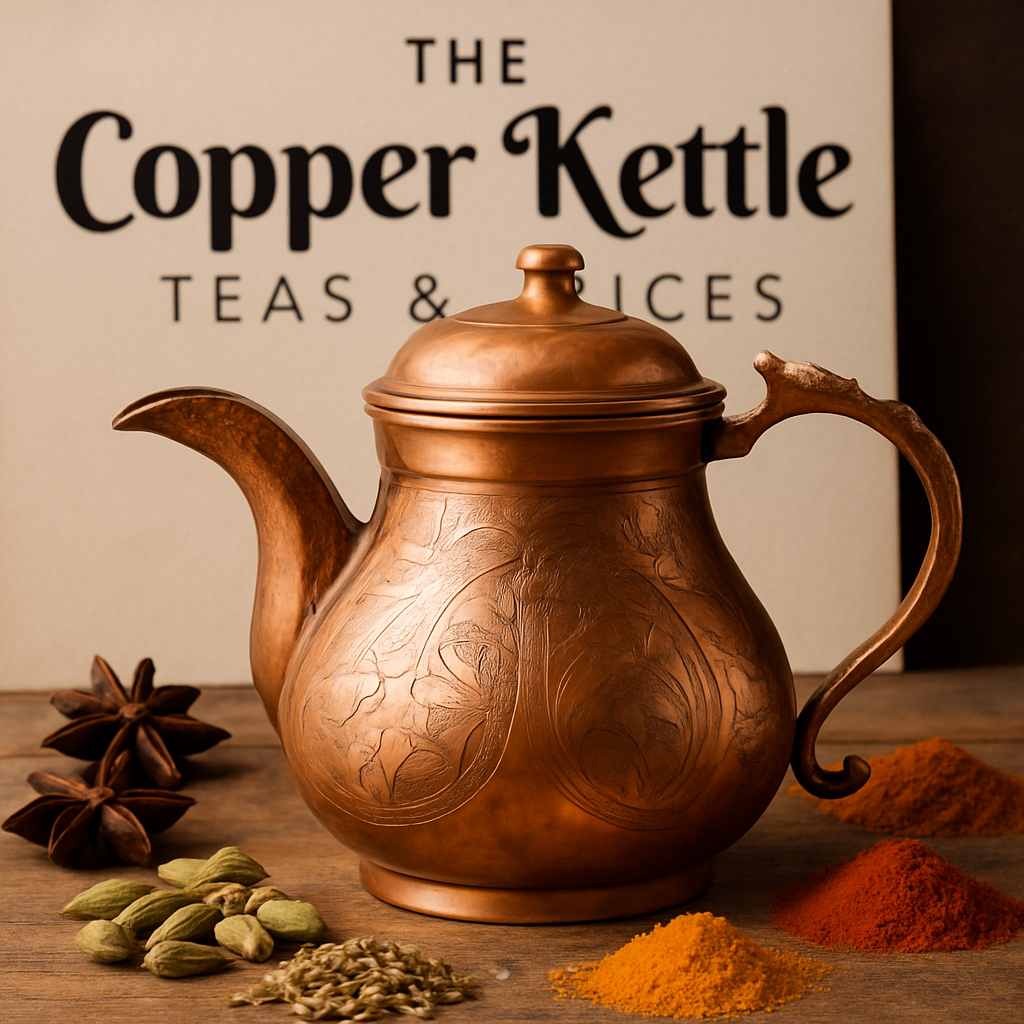 Copper Kettle – Spices & Peppercorns / Copper Kettle – Especias y Pimientas