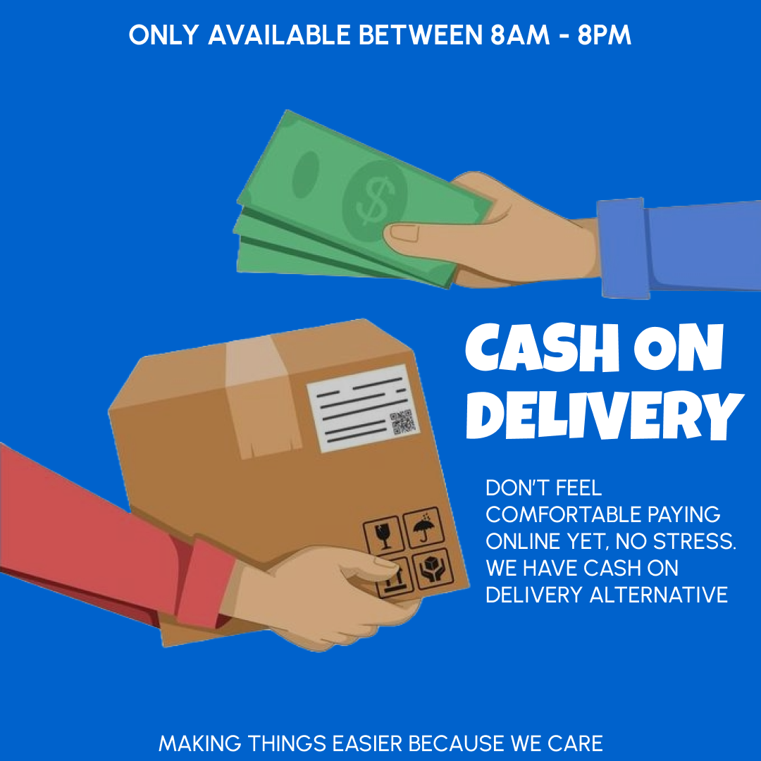 We accept cash on delivery_0