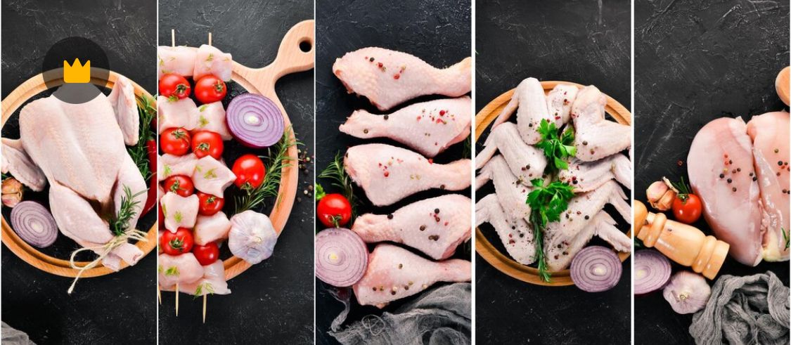 Notre gamme de Poulet frais ❄️