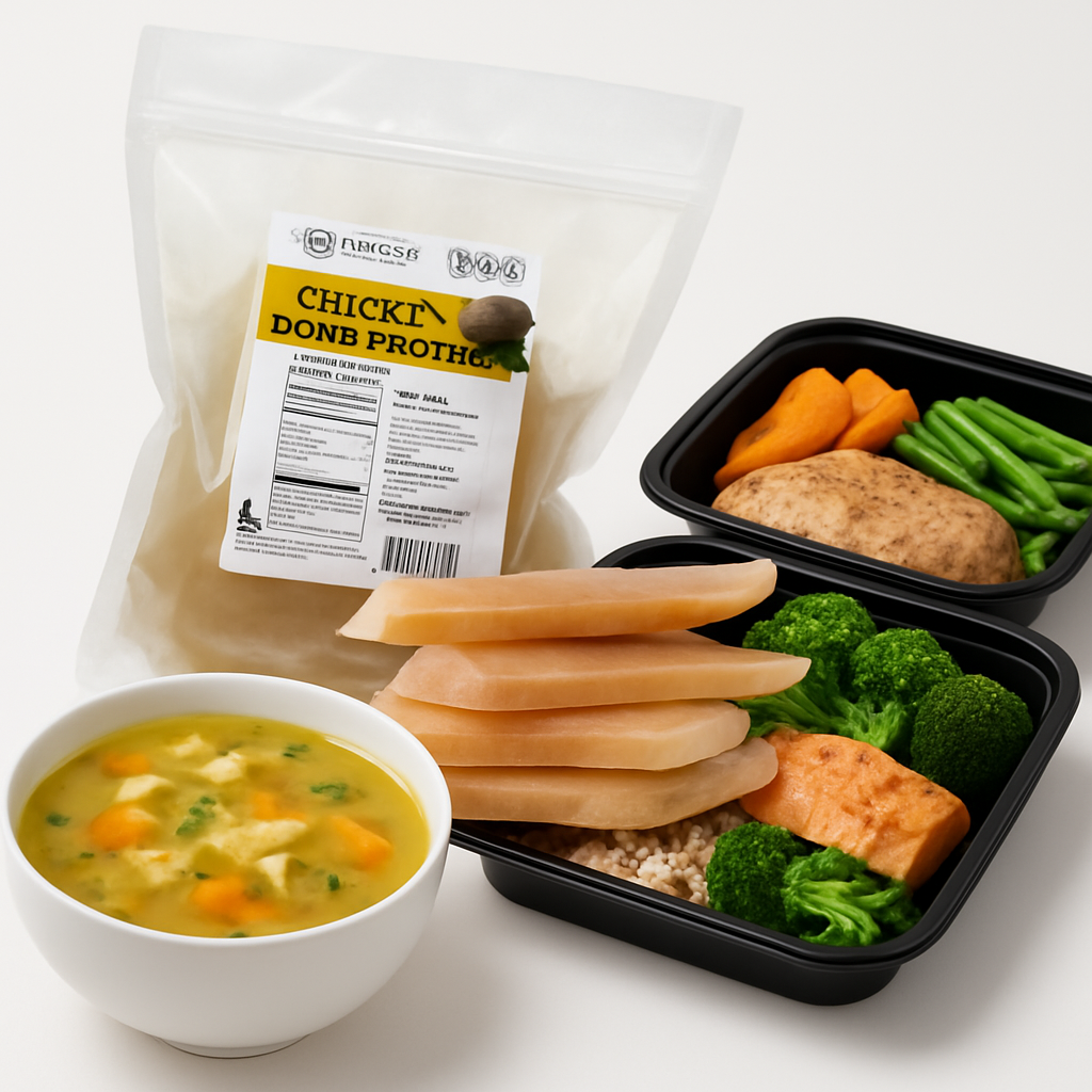 Frozen & Refrigerated – Ready-to-Heat Meals, Broths & Soups / Congelados y Refrigerados – Comidas Listas, Caldos y Sopas
