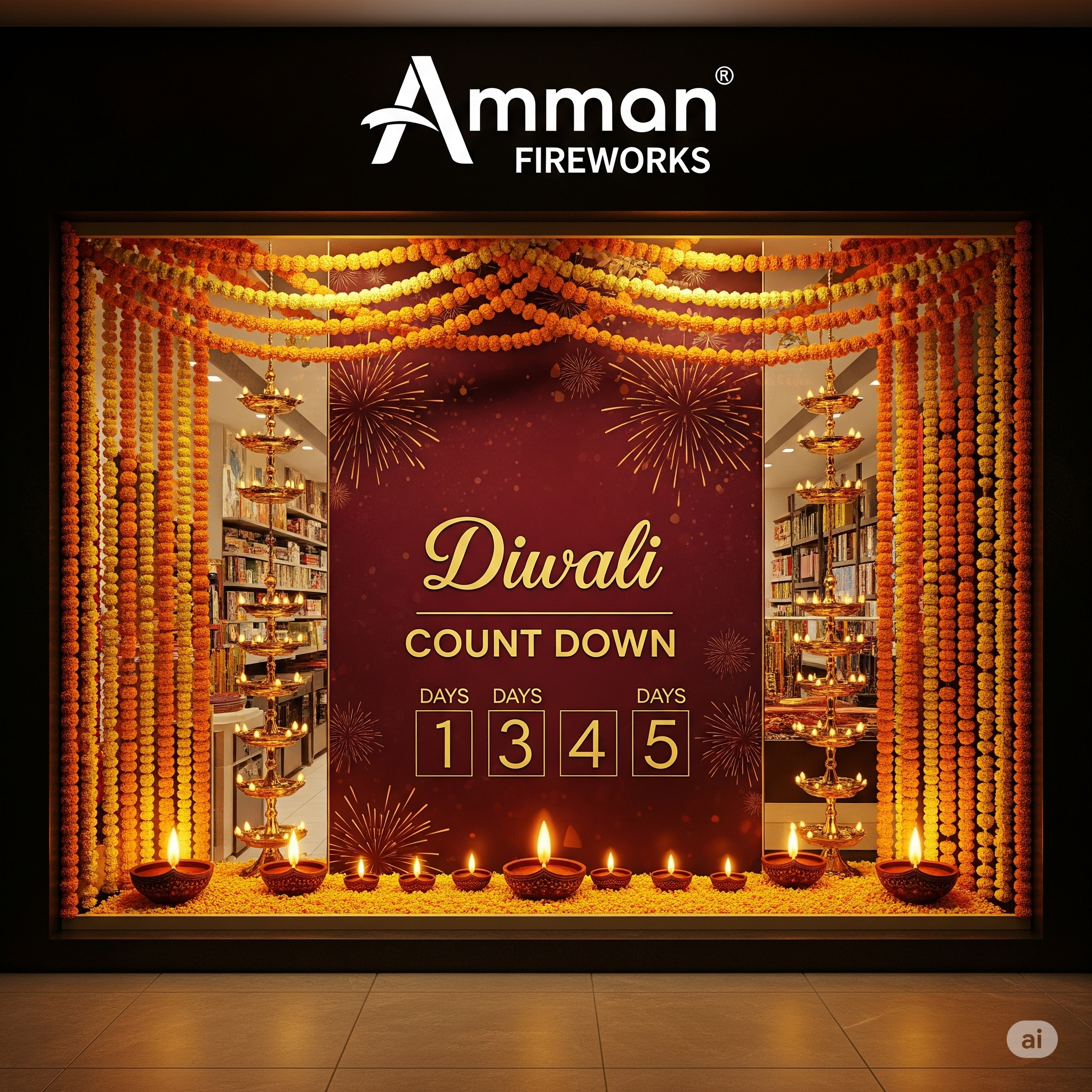 **Countdown to Celebration: Igniting Diwali Excitement at [Amman Fireworks]**_0