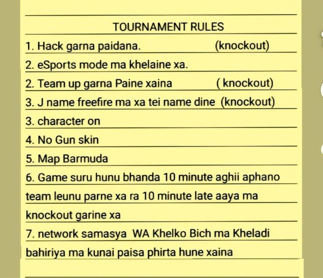 Tournament Rules :_0