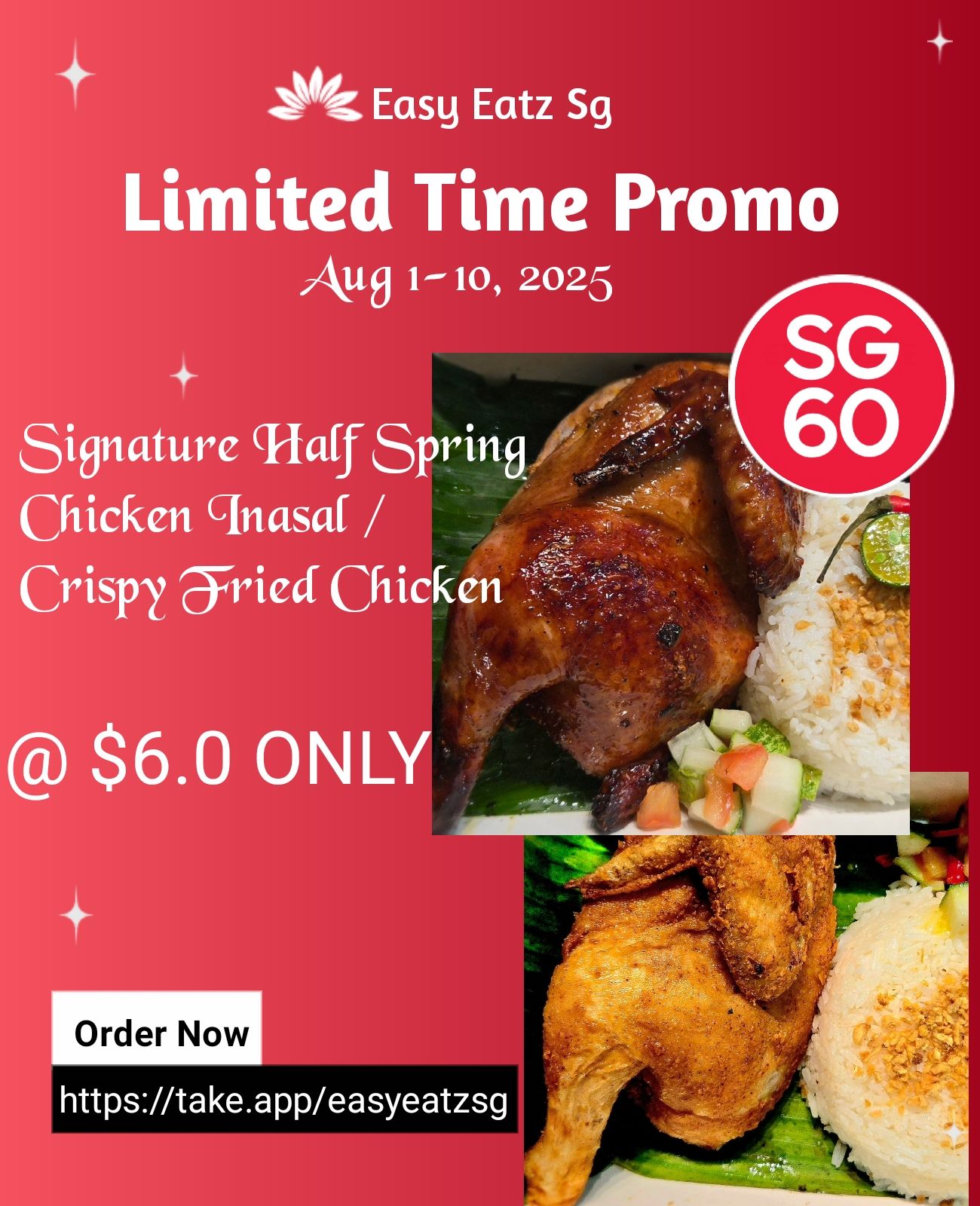 SG 60 PROMO (Aug 1-10,2025)
