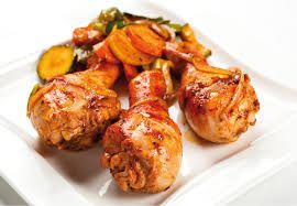 services poulet tikka au four