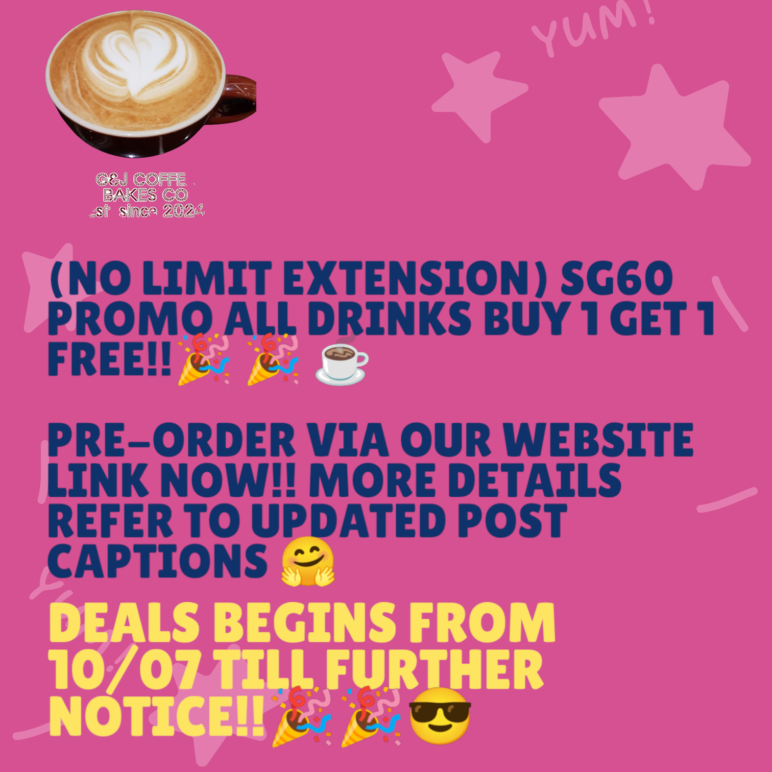 (EXTENDED TILL FURTHER NOTICE) SG60 Promo Buy 1 get 1 Free!!_0