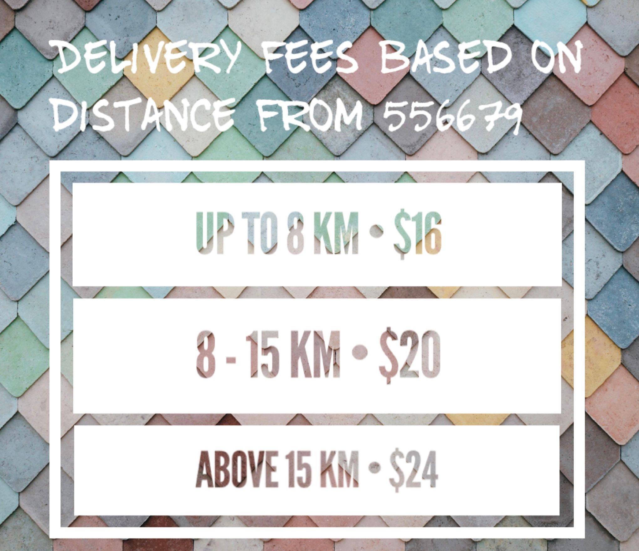 Min order $60 delivery Fees. Self collect @ Serangoon Gardens_0