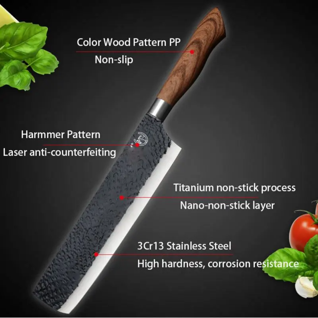 Stainless steel Kitchen Knife 6 pcs Set._2