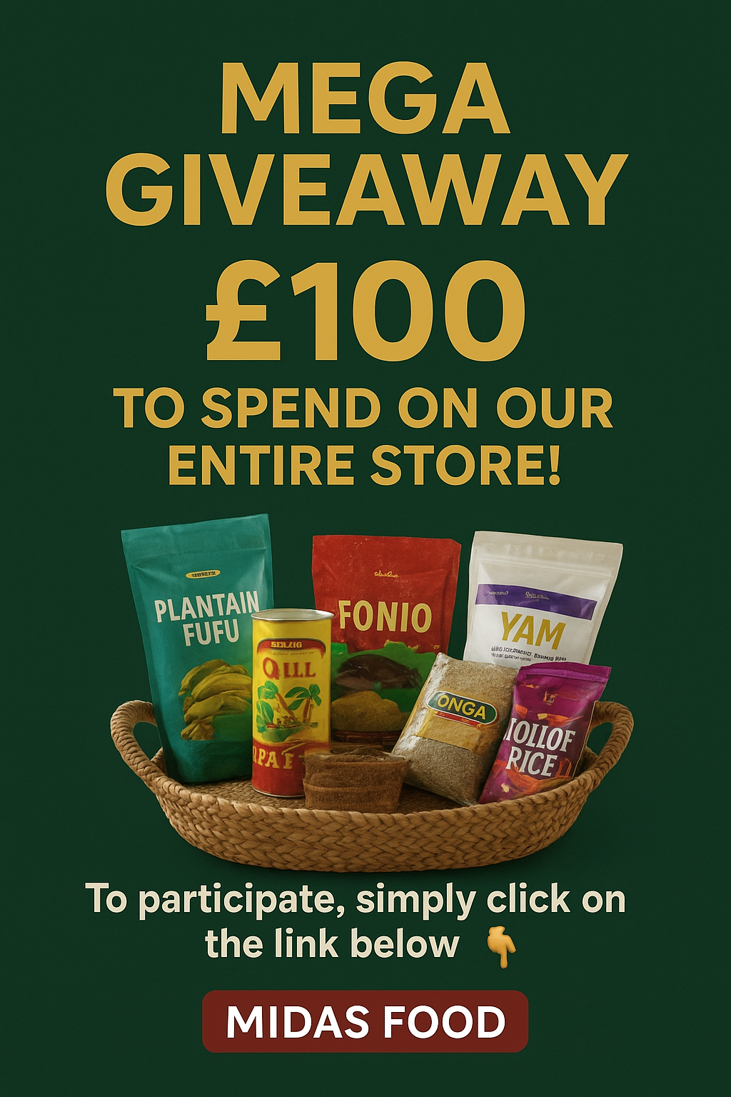 🎯Mega Giveaway: £100 to Spend on Our Entire Store!_0