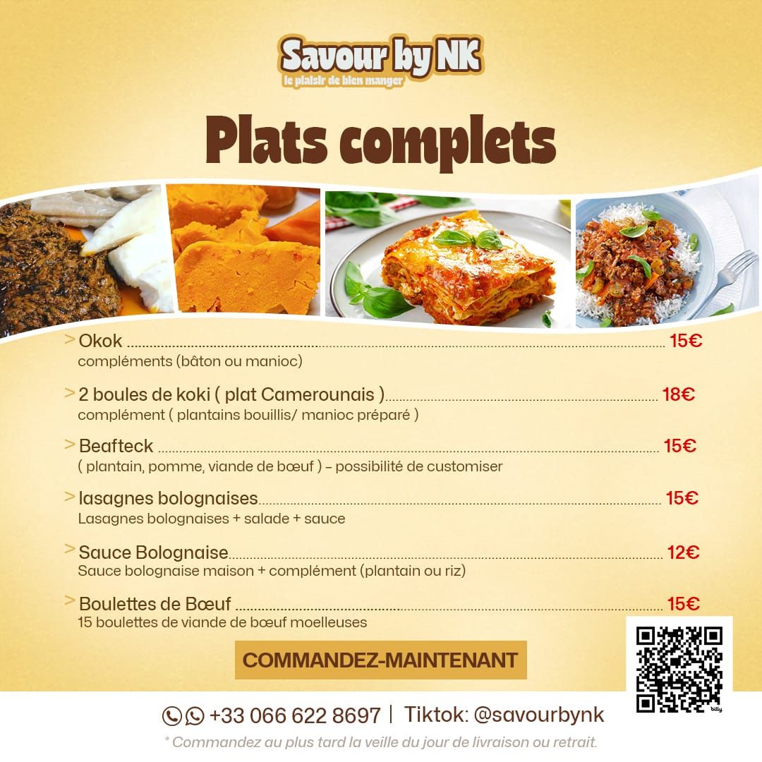 Nos Plats Complets