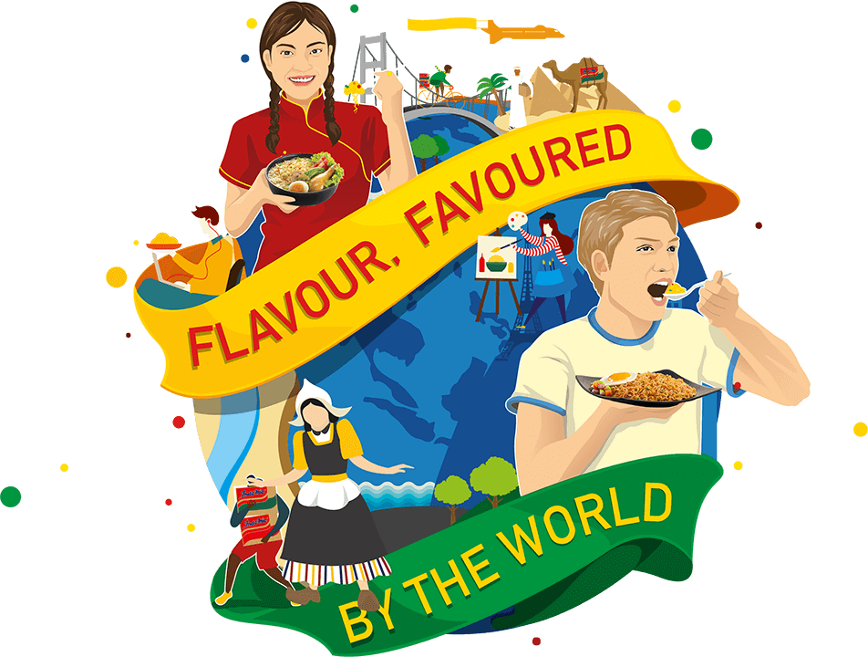 Number 1 noodles in the world INDOMIE_6