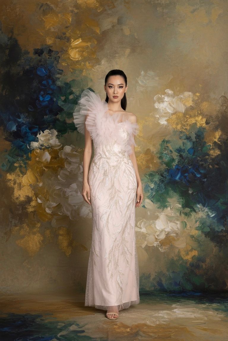 Exclusive Evening Gowns "Lavender Reverie" _0