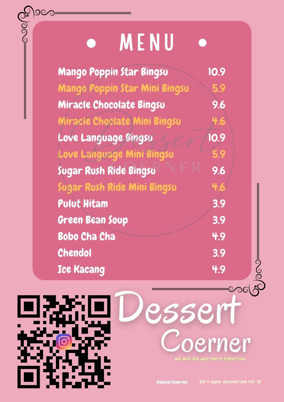 Our Dine-in Menu & Desserts_2