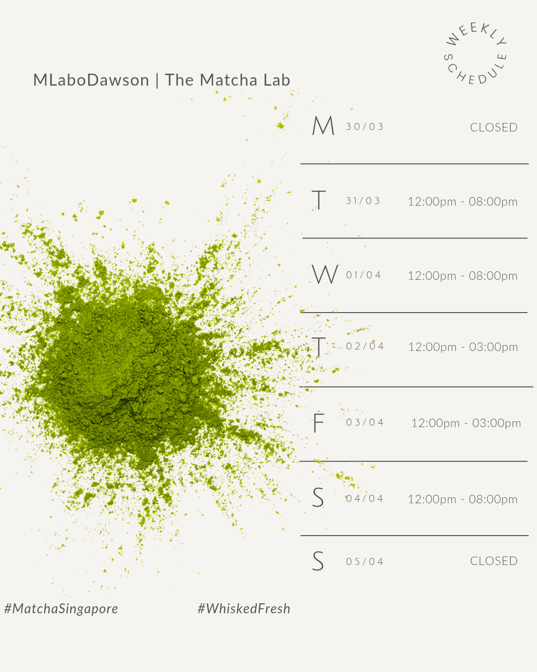 Weekly Schedule | 30Mar-05Apr ' 26_0