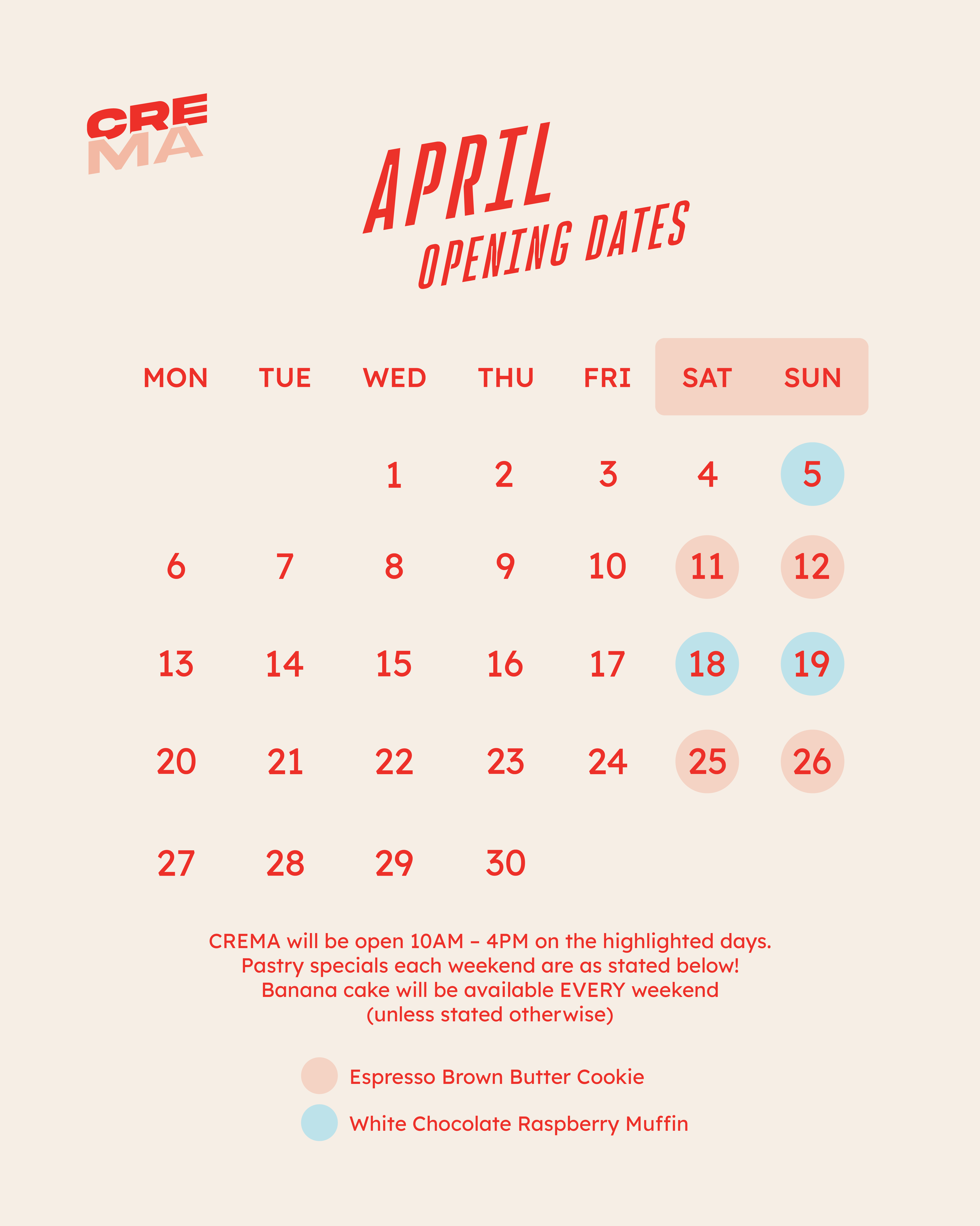 ANNOUNCEMENTS AND OPENING DATES!_0