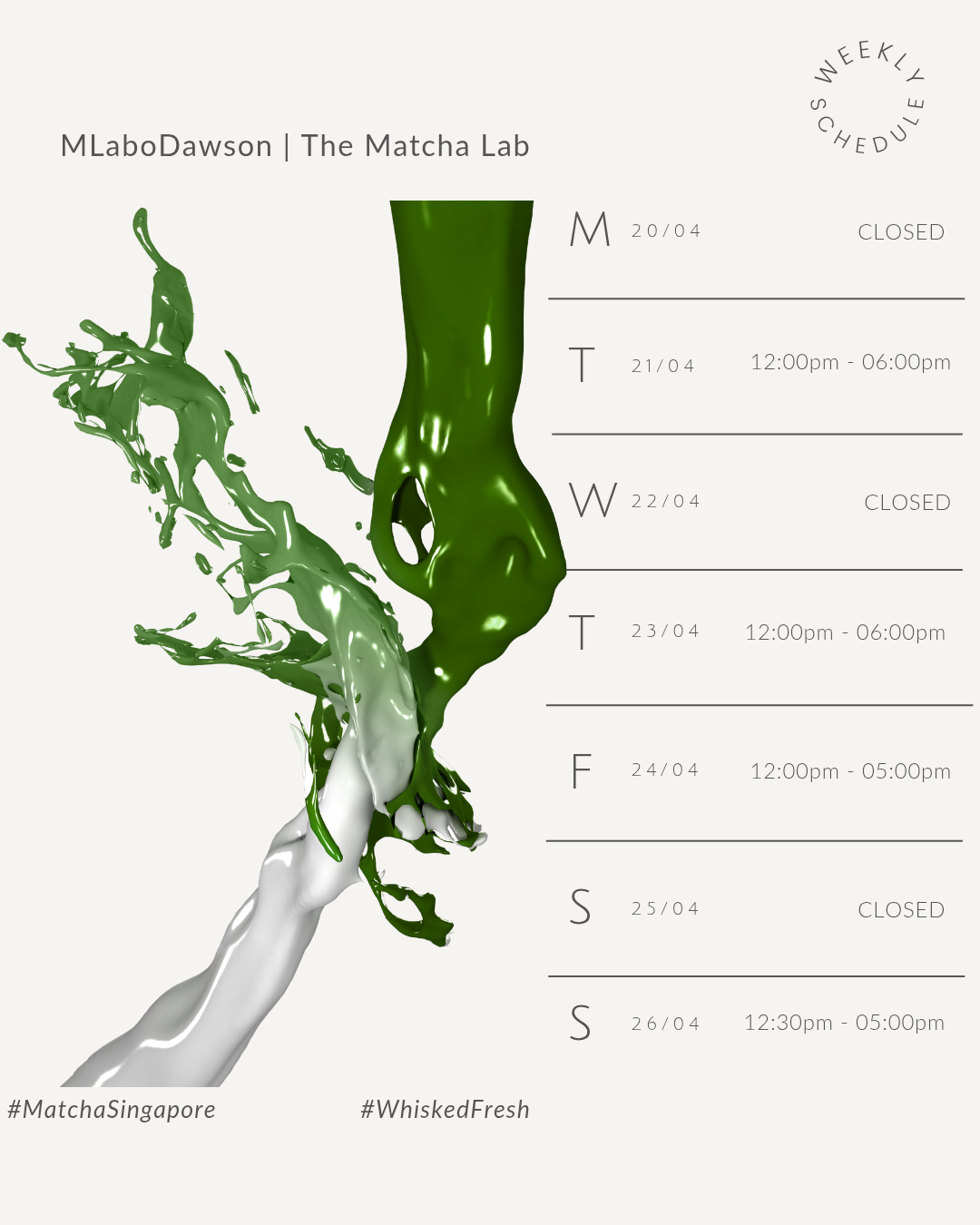 Weekly Schedule | 20-26 Apr ' 26_0