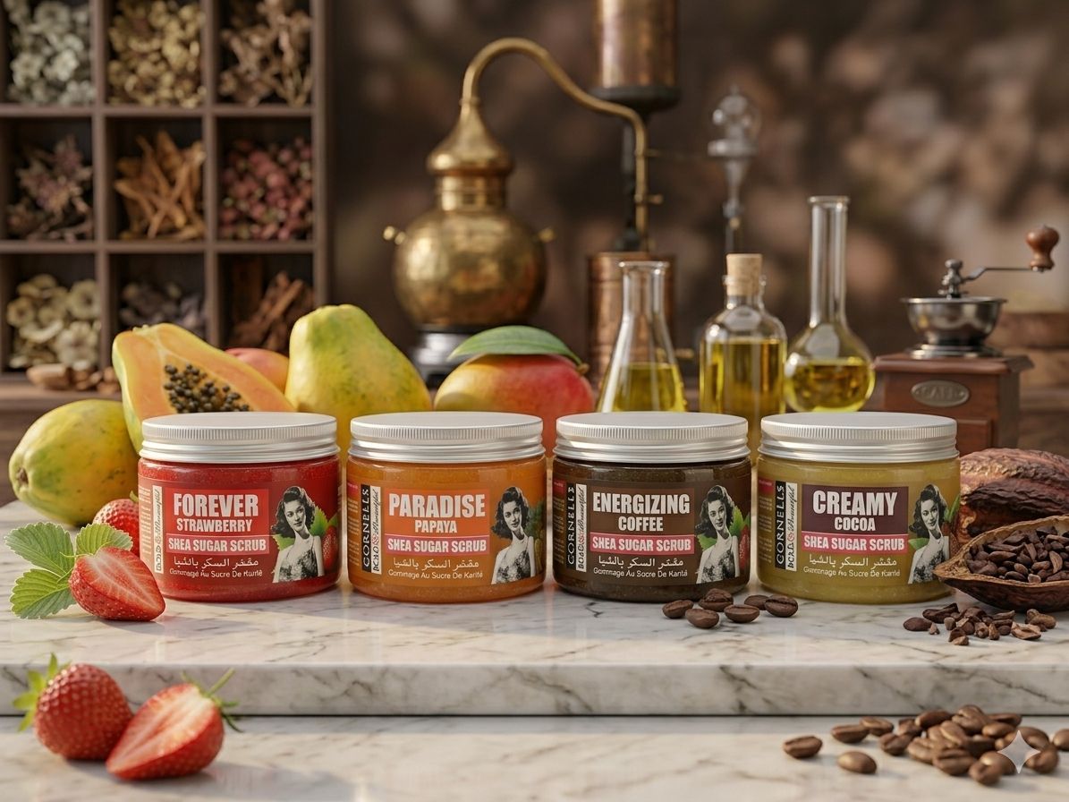 سكراب مقشر الجسم بزبدة الشيا من كورنيلز_0
