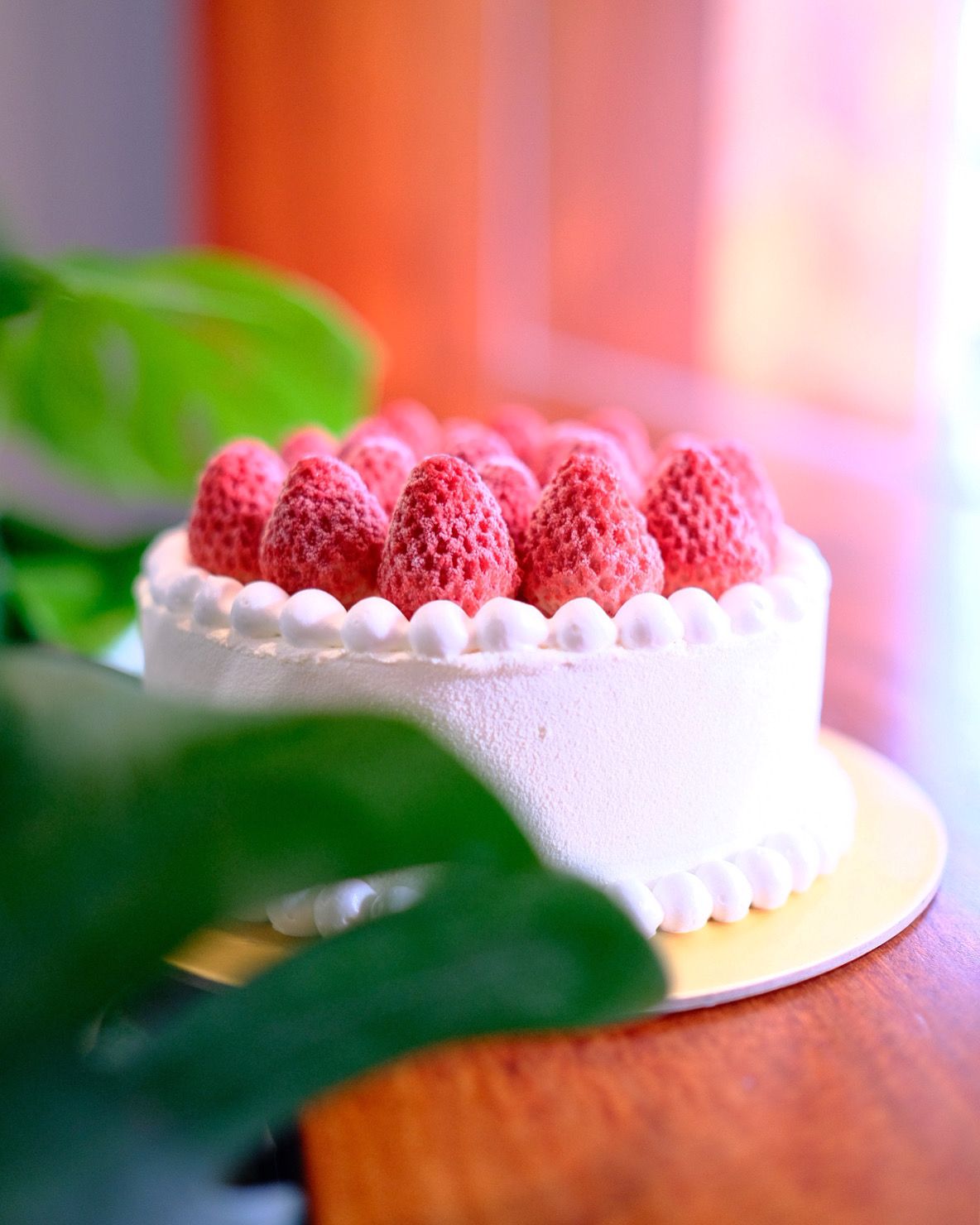 Strawberry Shortcake IC Cake (White)