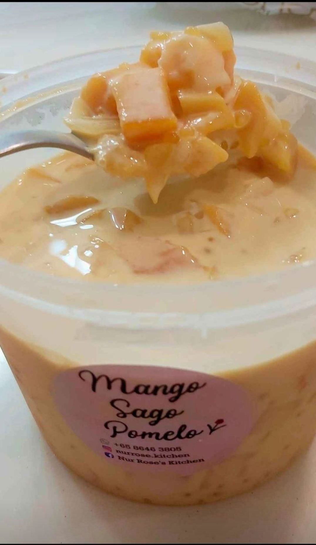 Mango Sago Pomelo in a bucket  👍 Chef's Recommend  