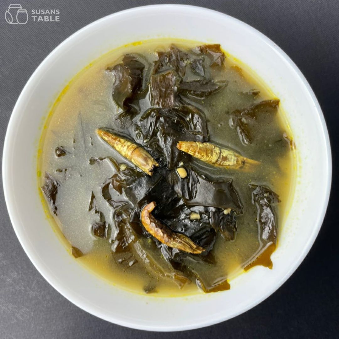 N37. Barley Shrimp Seaweed Soup (보리새우 미역국)