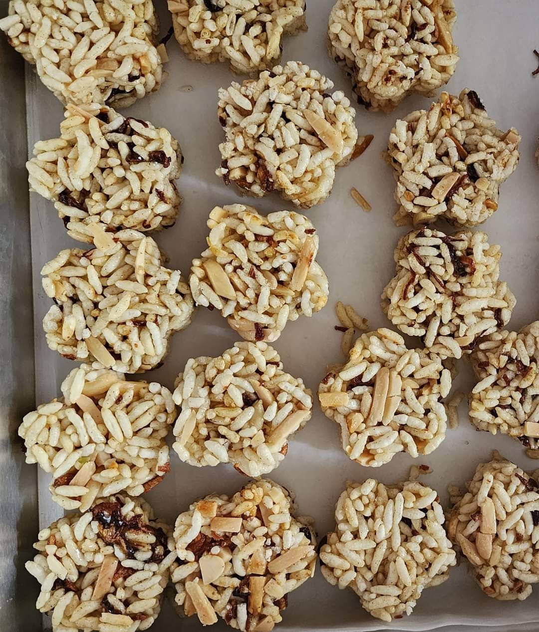 Fried shallot rice crackers!