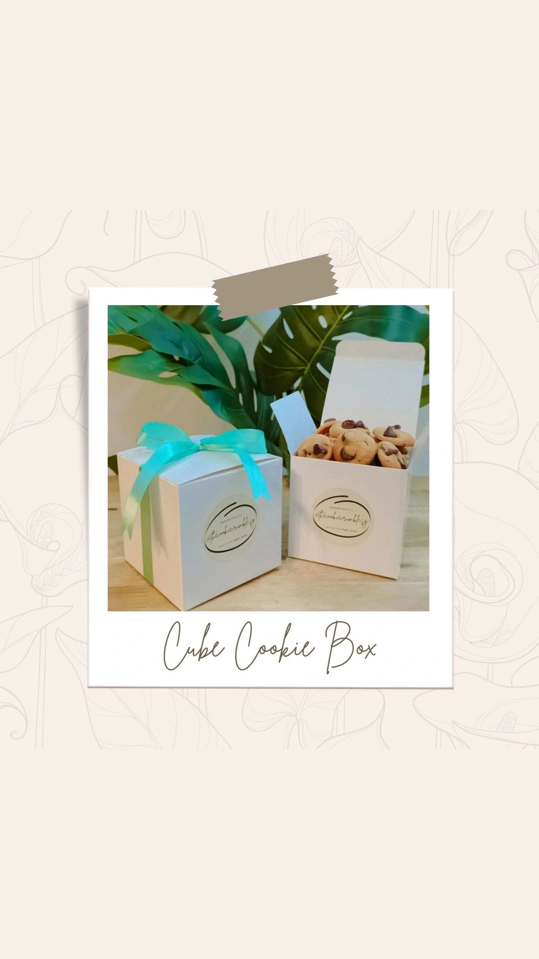 Cookie Cube Box