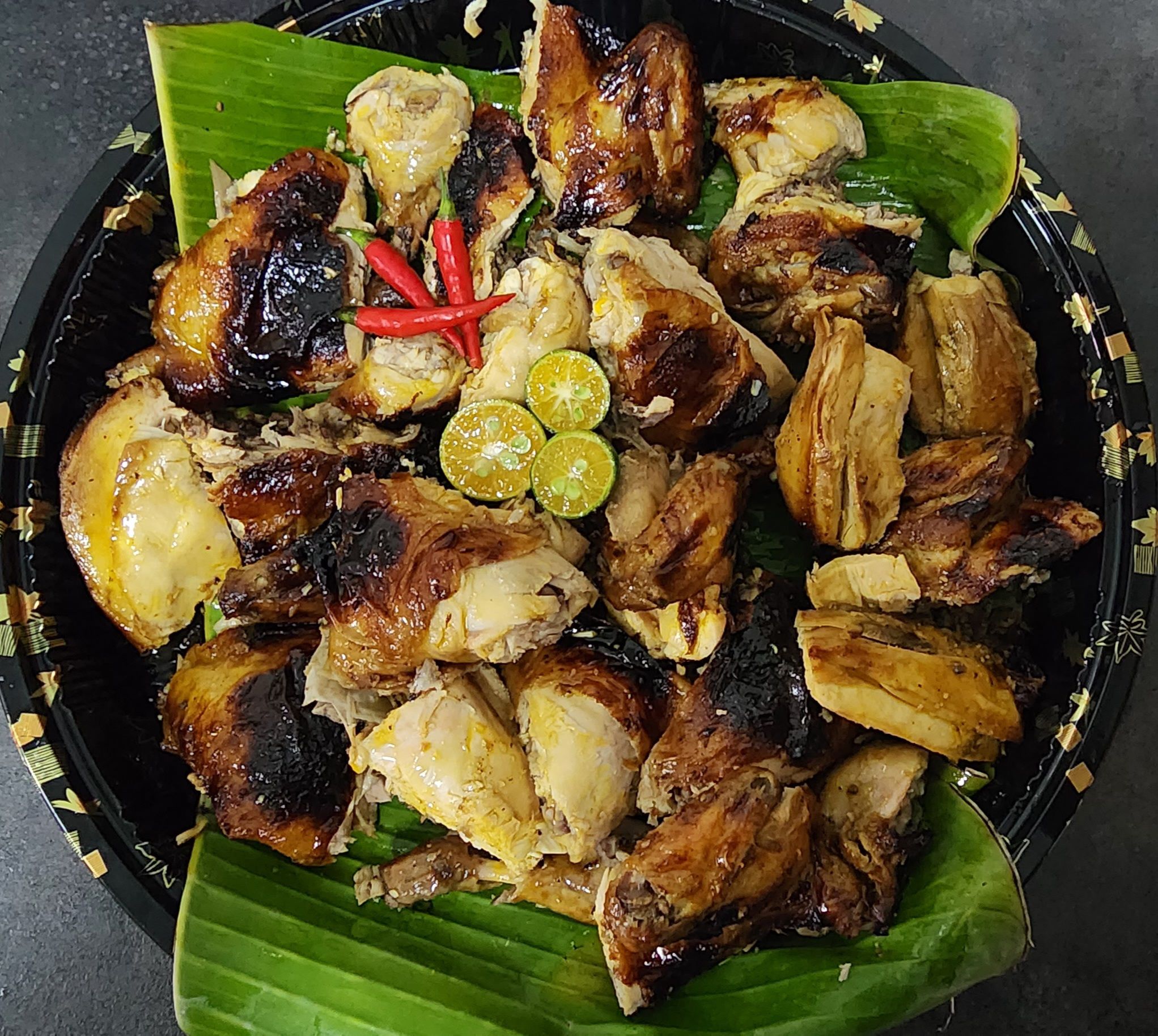 Party Platter Chicken Inasal (4 whole chicken)