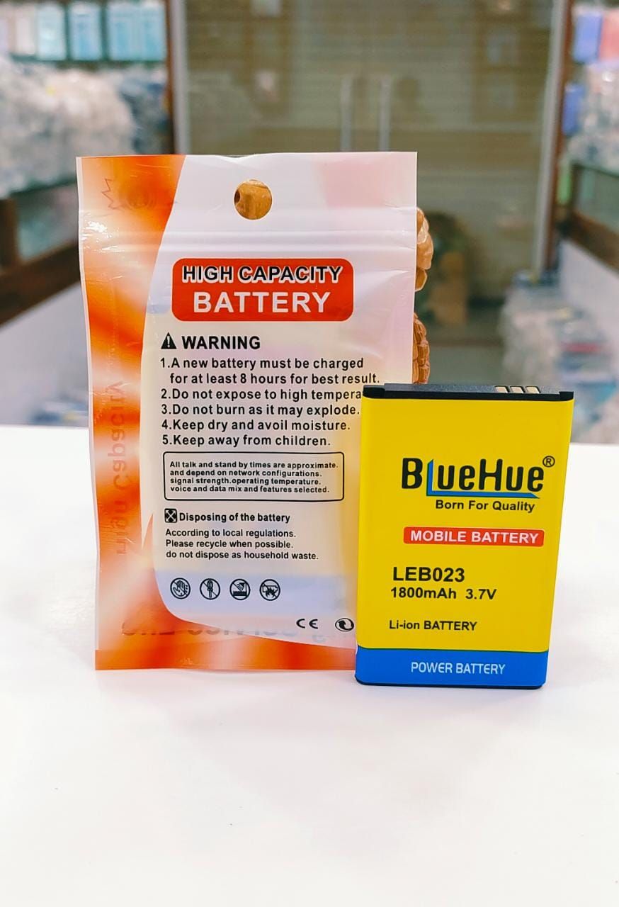 BLUEHUE LEB-023 (1800Mah) Li-ion MOBILE BATTERY (Pani Packing)🔥