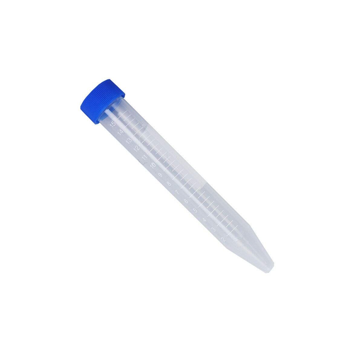CENTRIFUGE TUBE, 15ML, CONICAL BOTTOM WITH SCREW CAP, STERILE (HP10042) (10 PCS/PACK)